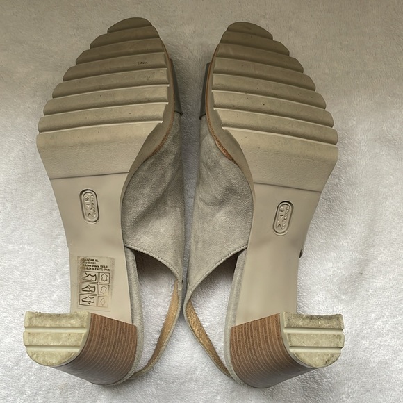 GADEA, Made in Spain, Grey Lambsuede Slingback with Track Sole. Size 7.5 - Picture 6 of 6